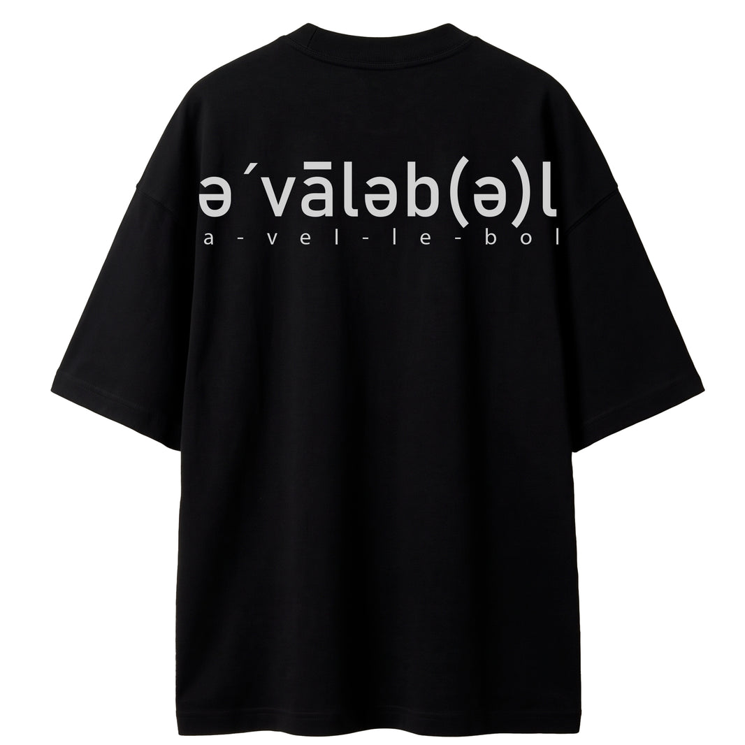 Oversized tee avelebol